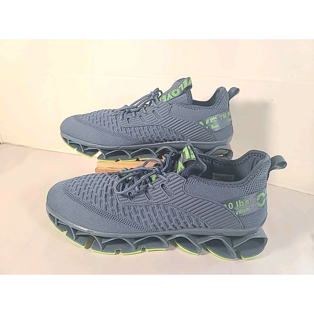 Mens Slip on Walking Running Shoes Blade Tennis Casual Fashion Sneakers Size 12